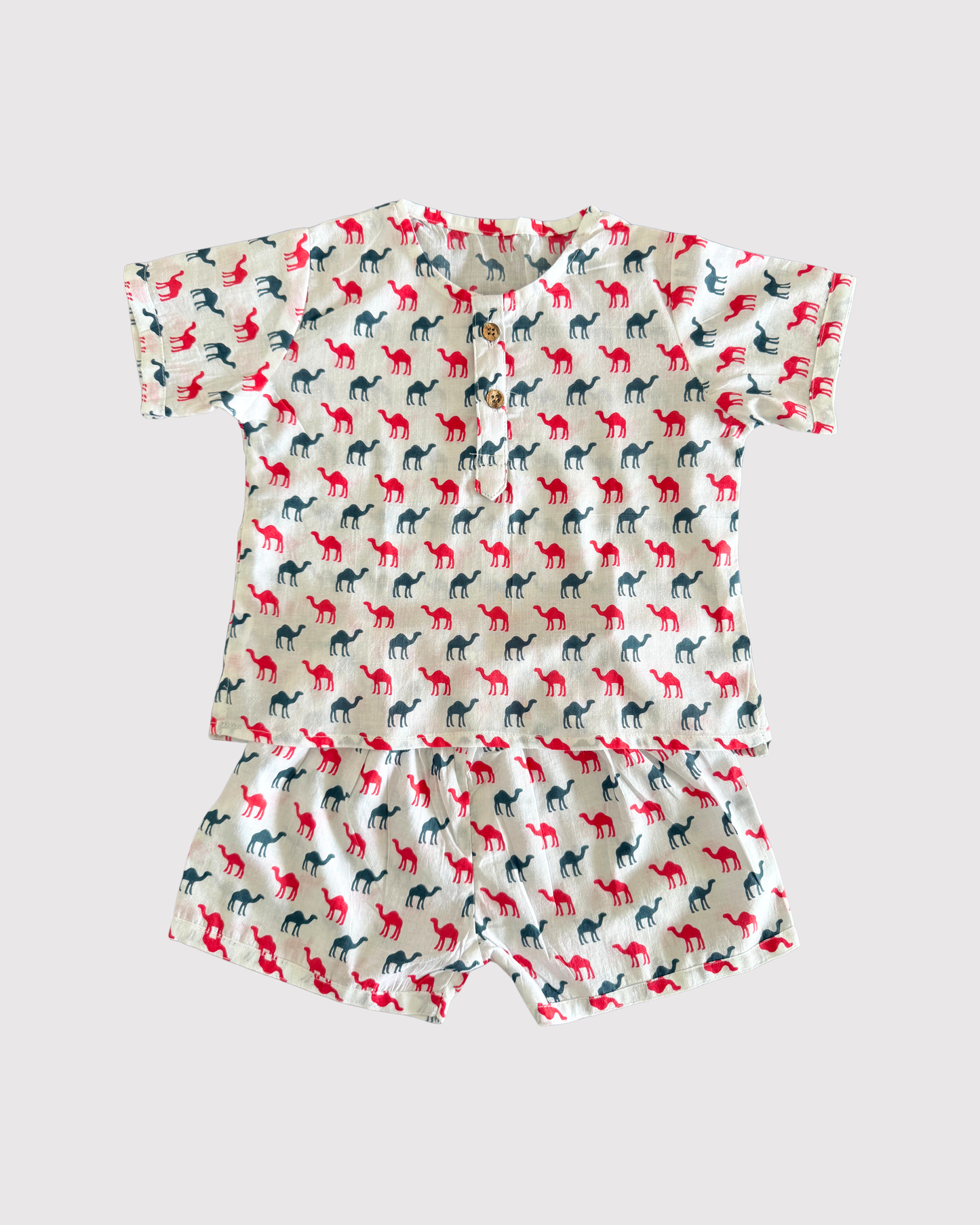 Camel Print Co-ord Set