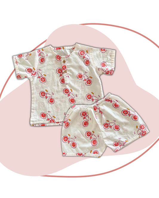 Off-White Cycle Print Co-ord Set 