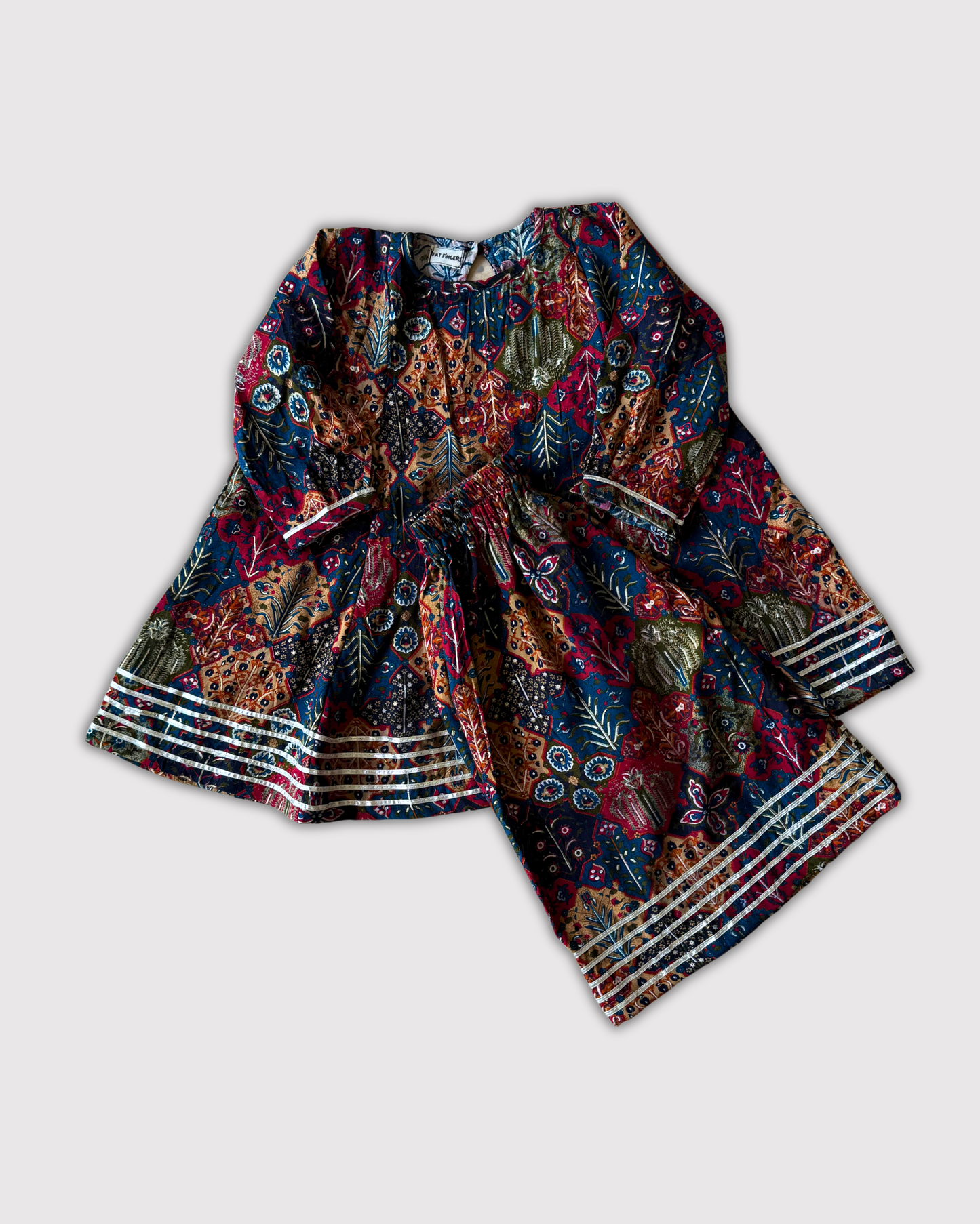 Black Anarkali with Palazzo Set