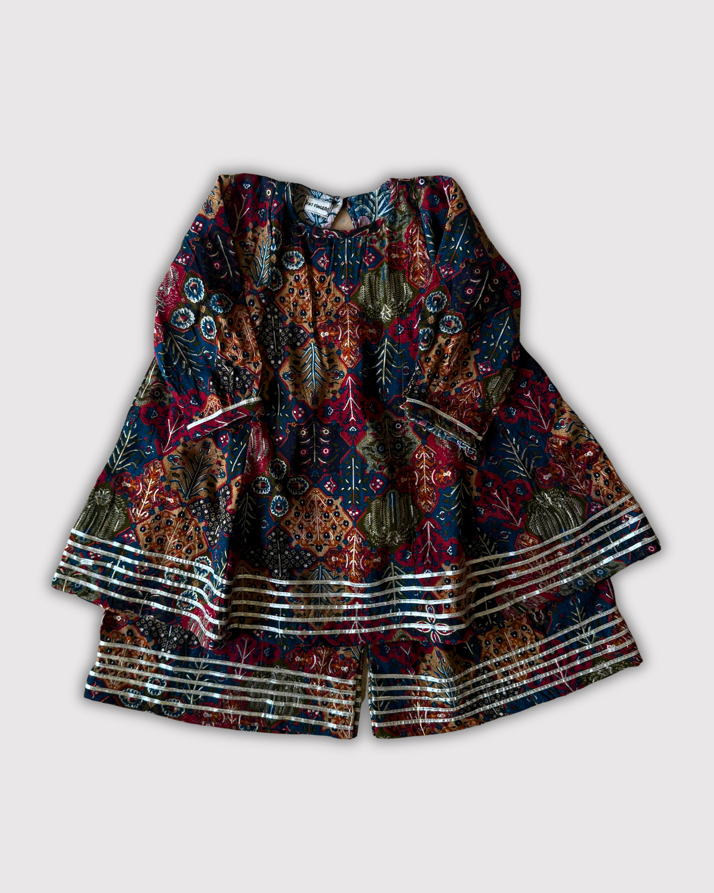 Black Anarkali with Palazzo Set